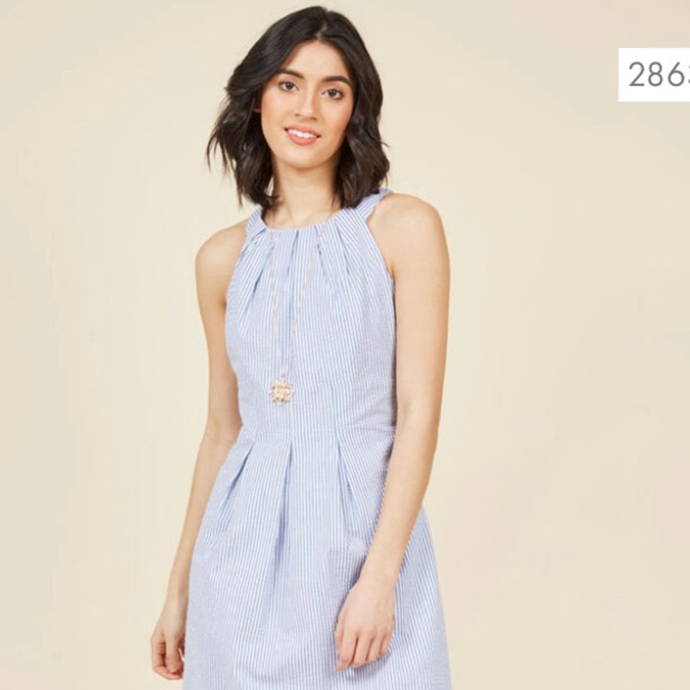 Nine West Seersucker Dress